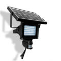 Solar powered CCTV IP PIR lamp HD cameras wireless with LED floodlight